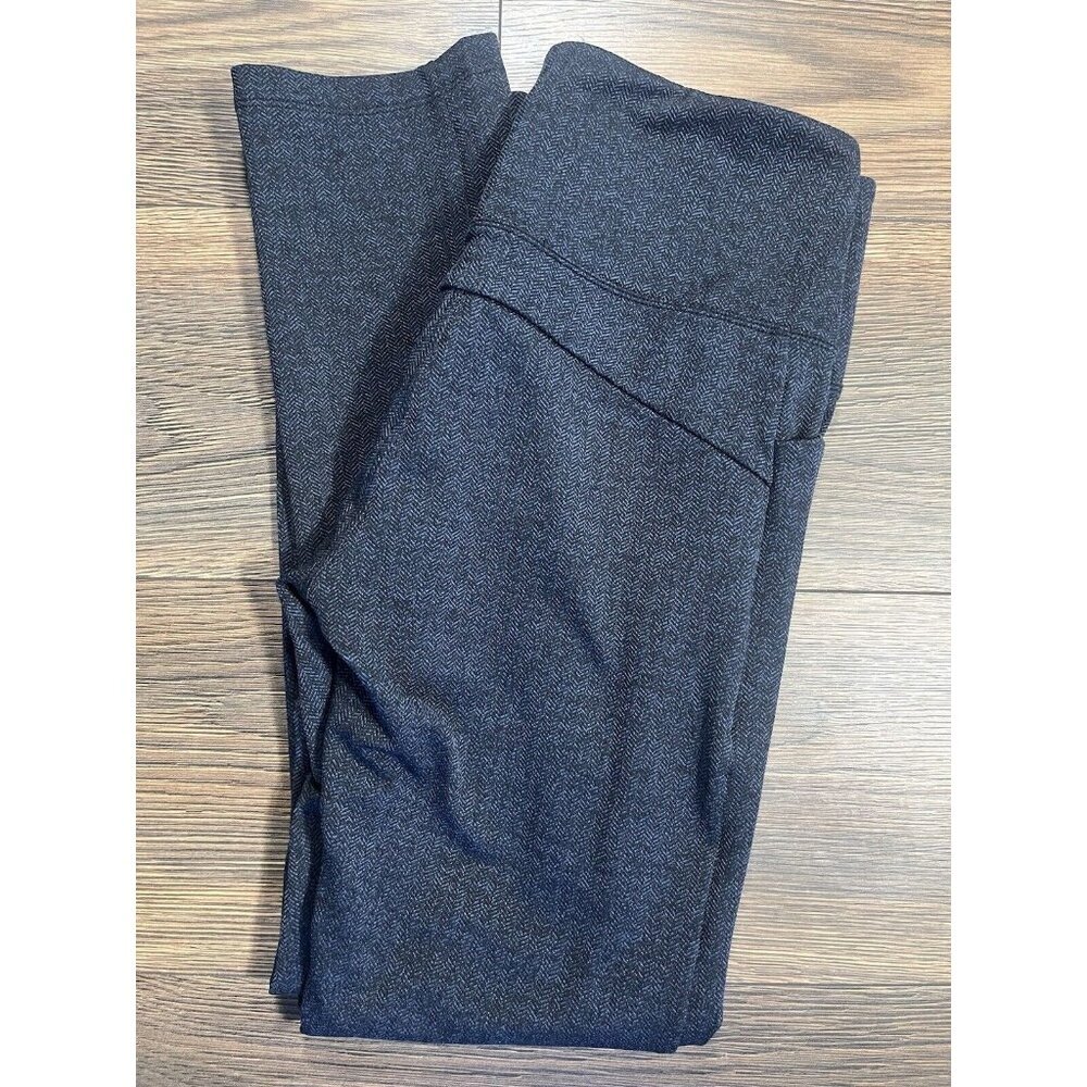 Athleta Leggings‎ Mercer Herringbone Blue And Black Size Small